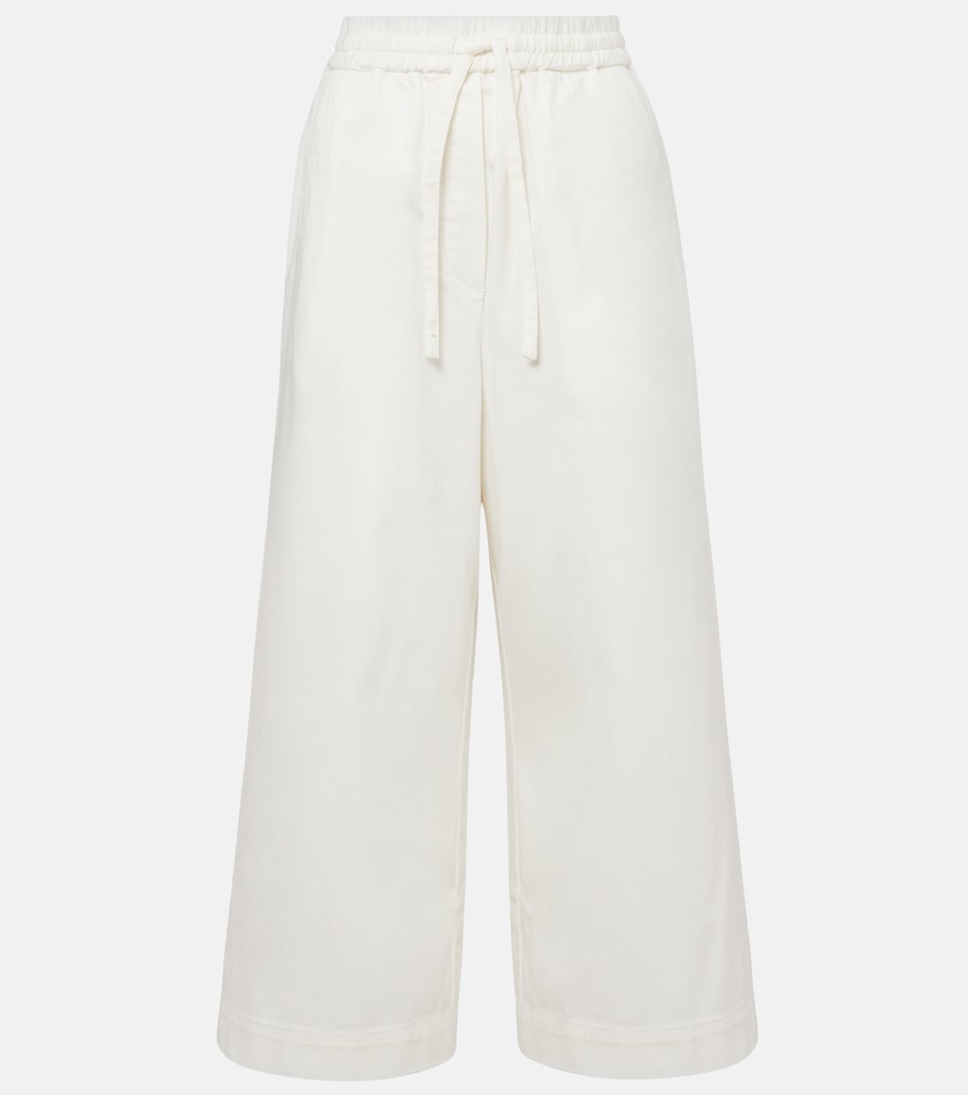 

Широкие брюки Paula's Ibiza из хлопка Loewe, белый