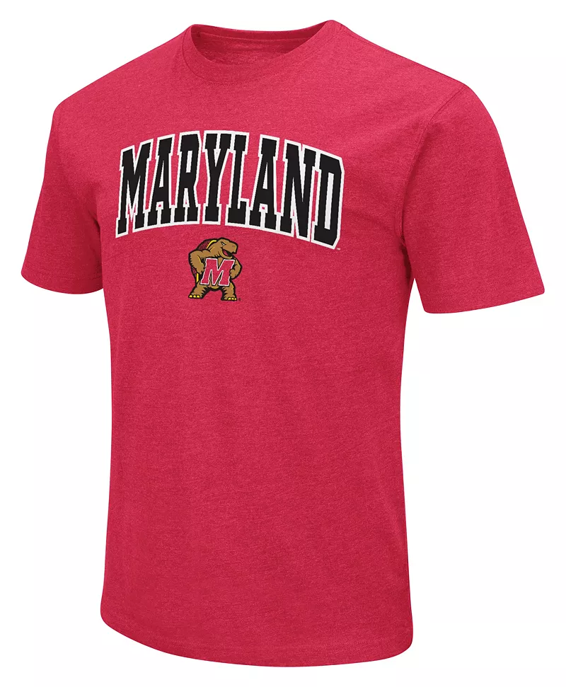 

Мужская красная футболка Colosseum Maryland Terrapins