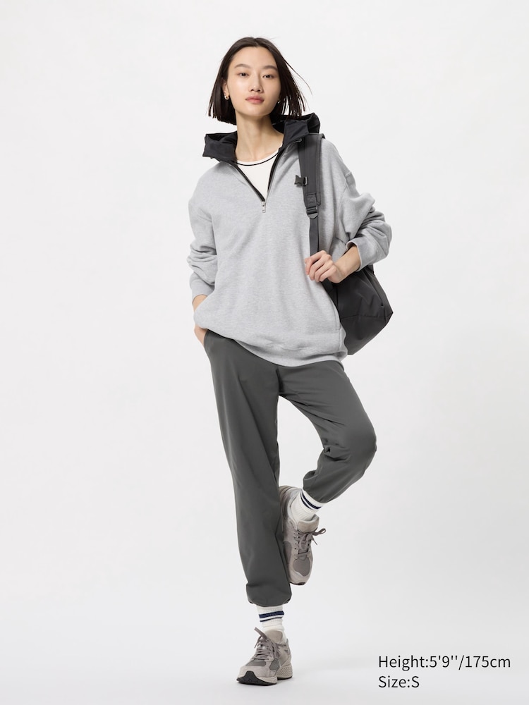 

Ультраэластичные спортивные брюки длинные Uniqlo, цвет 07 серый