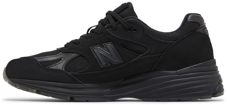Кроссовки New Balance Stone Island x 991v2 Made in England 'Ghost Pack - Black', черный — фото 3