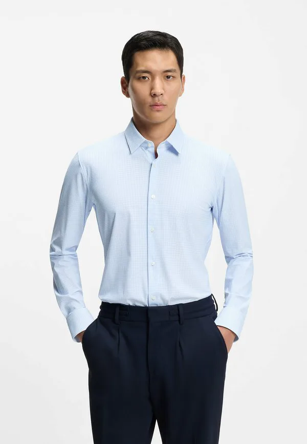 Рубашка хэнка Boss, Light Blue