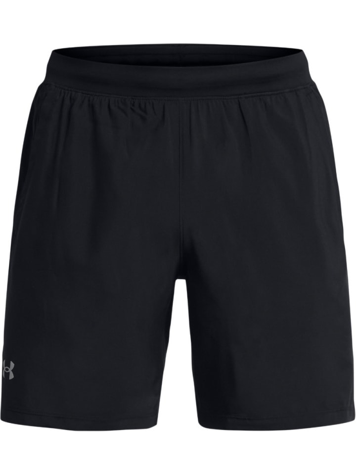 

Тканевые шорты Ua Launch 7'' Shorts Under Armour, черный