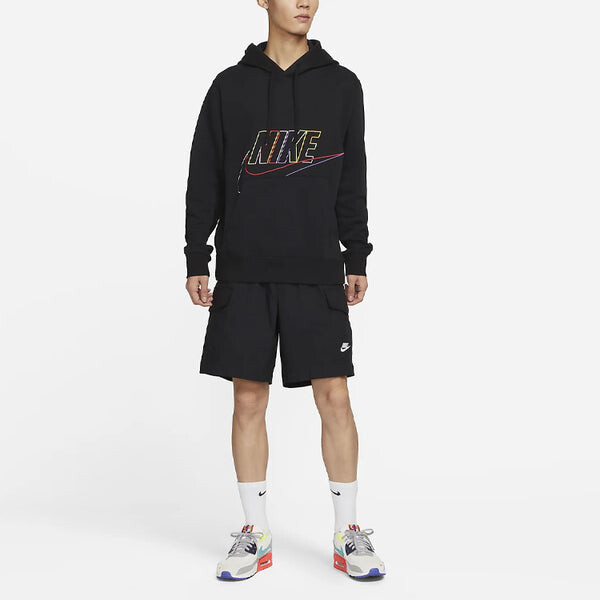 Толстовка Nike Club Fleece+ Hoodie 'Black', черный — фото 3