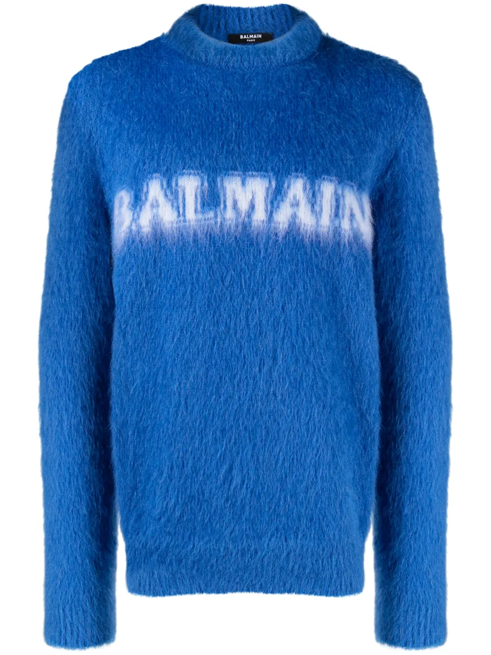 

Джемпер с логотипом BALMAIN, синий