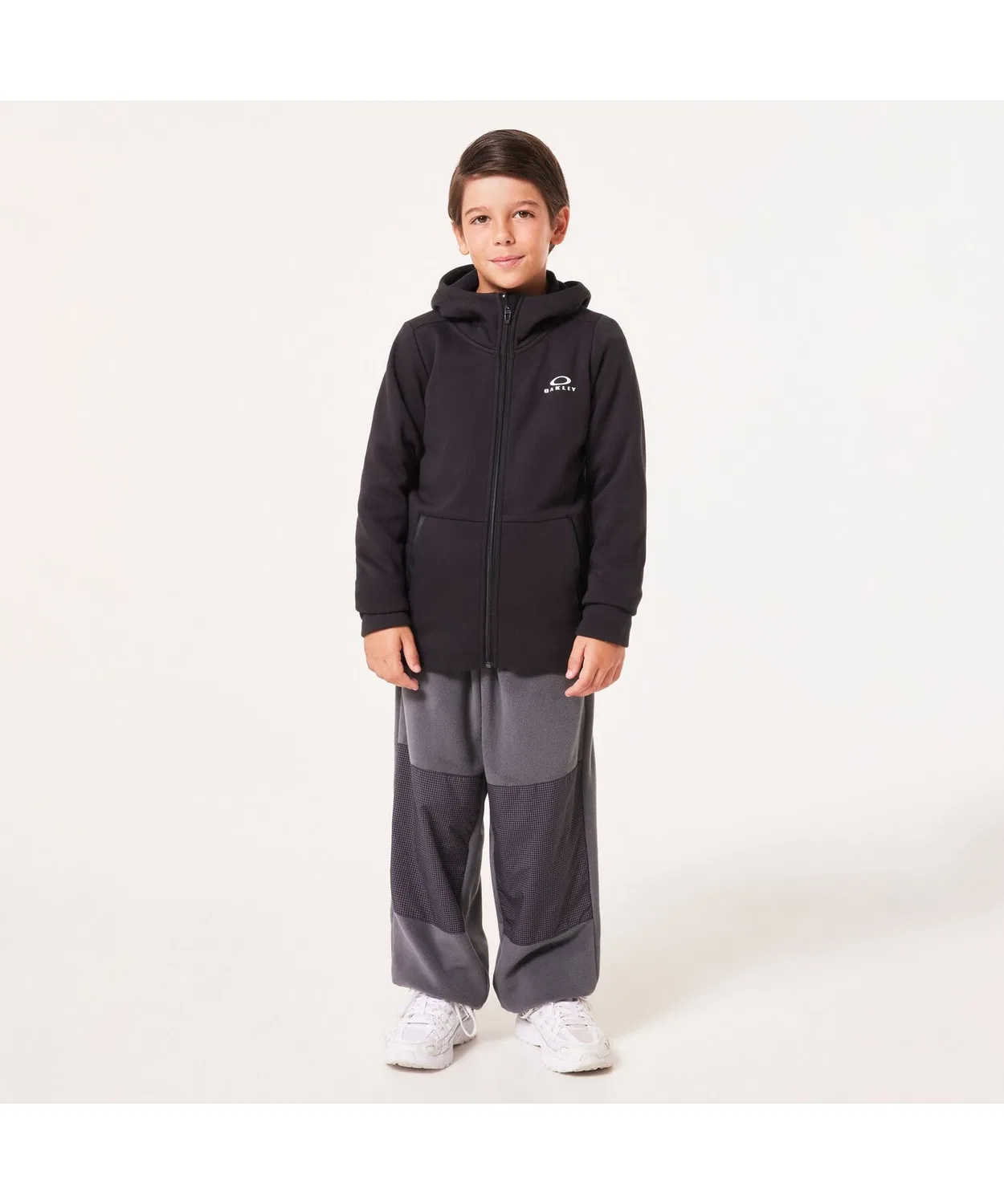 Куртка флисовая Oakley Ytr Warm Fleece Jacket 8.0, чёрная — фото 3