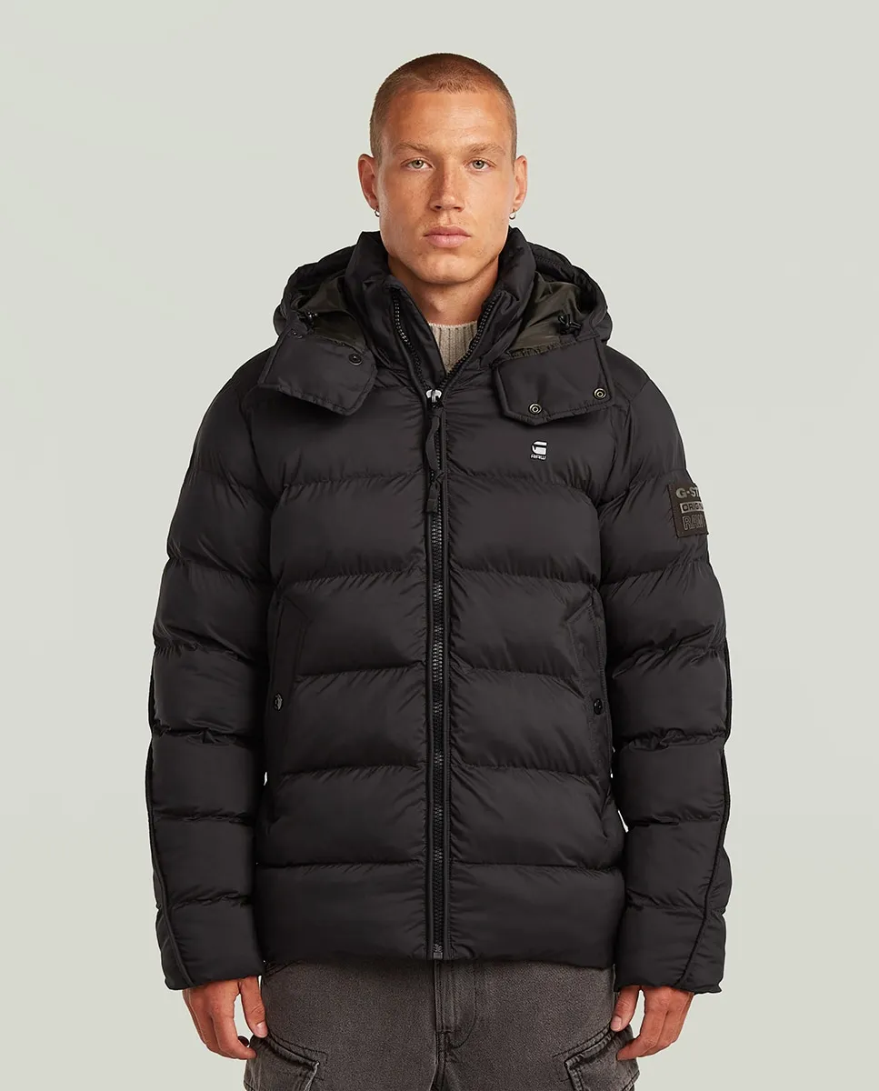 

Мужская стеганая куртка с капюшоном G-Star, черный