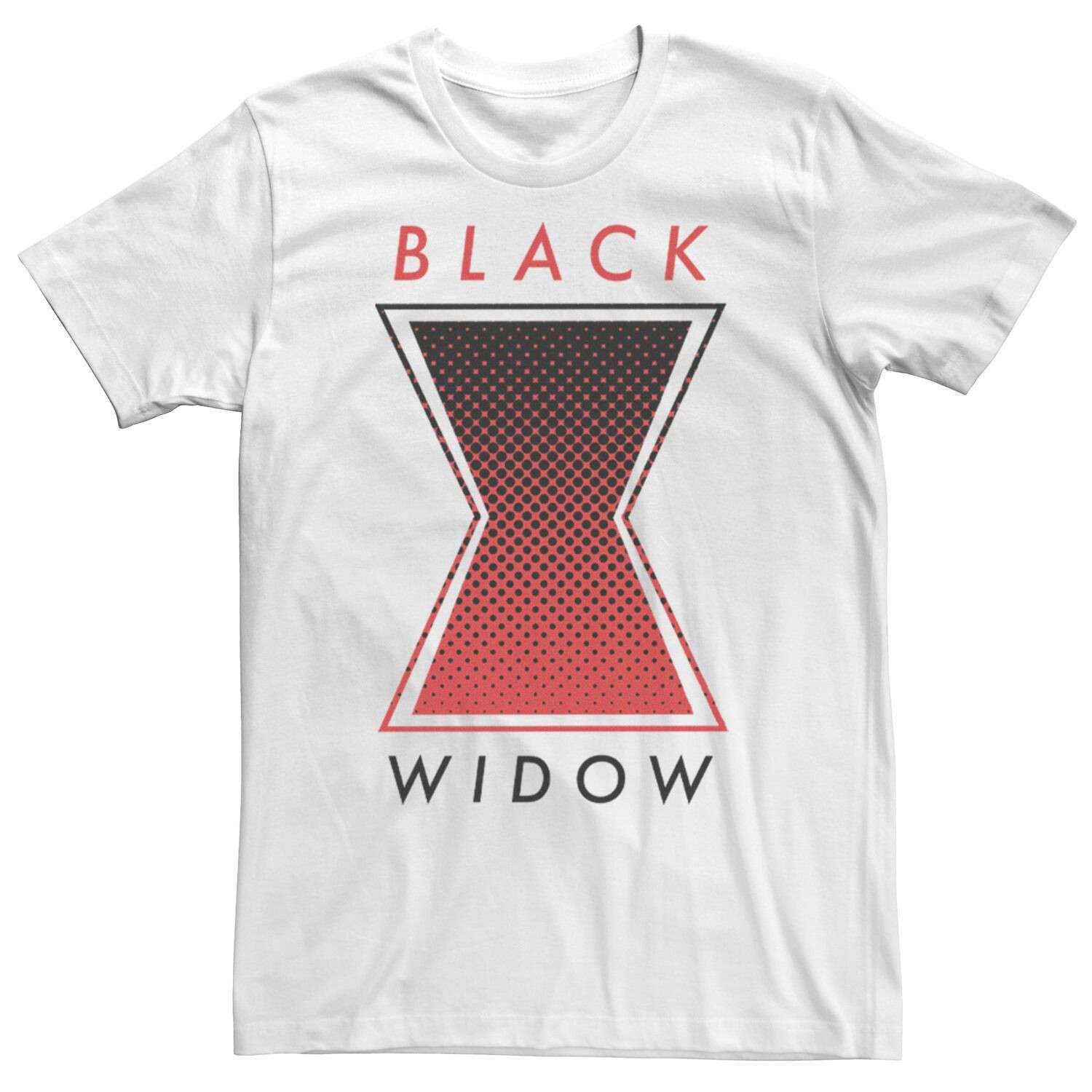 

Мужская футболка с градиентным логотипом Marvel Black Widow Licensed Character