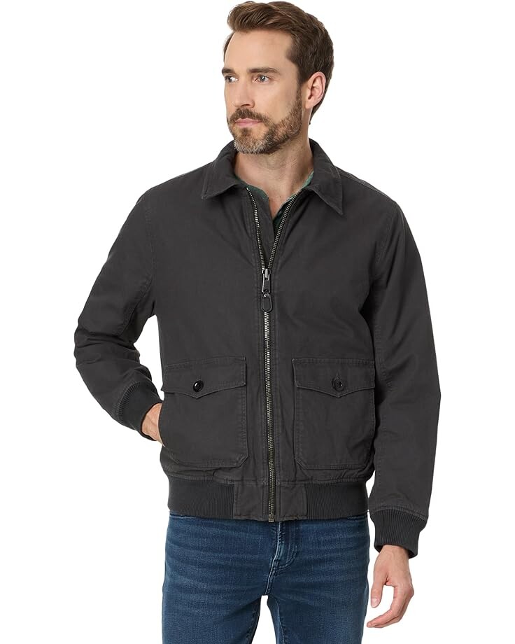 

Куртка Lucky Brand Cotton Flight Jacket, цвет Phantom