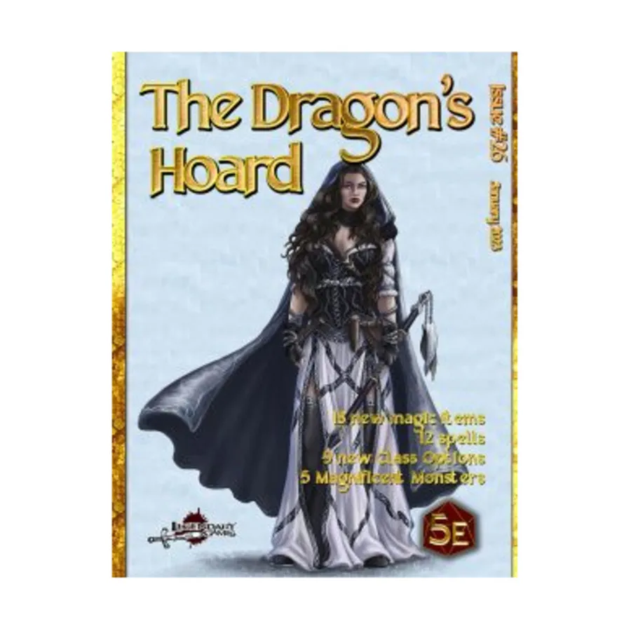 

Dragon's Hoard - Issue #26, Dungeons & Dragons (5th Edition) - Dragon's Hoard (Legendary Games), мягкая обложка
