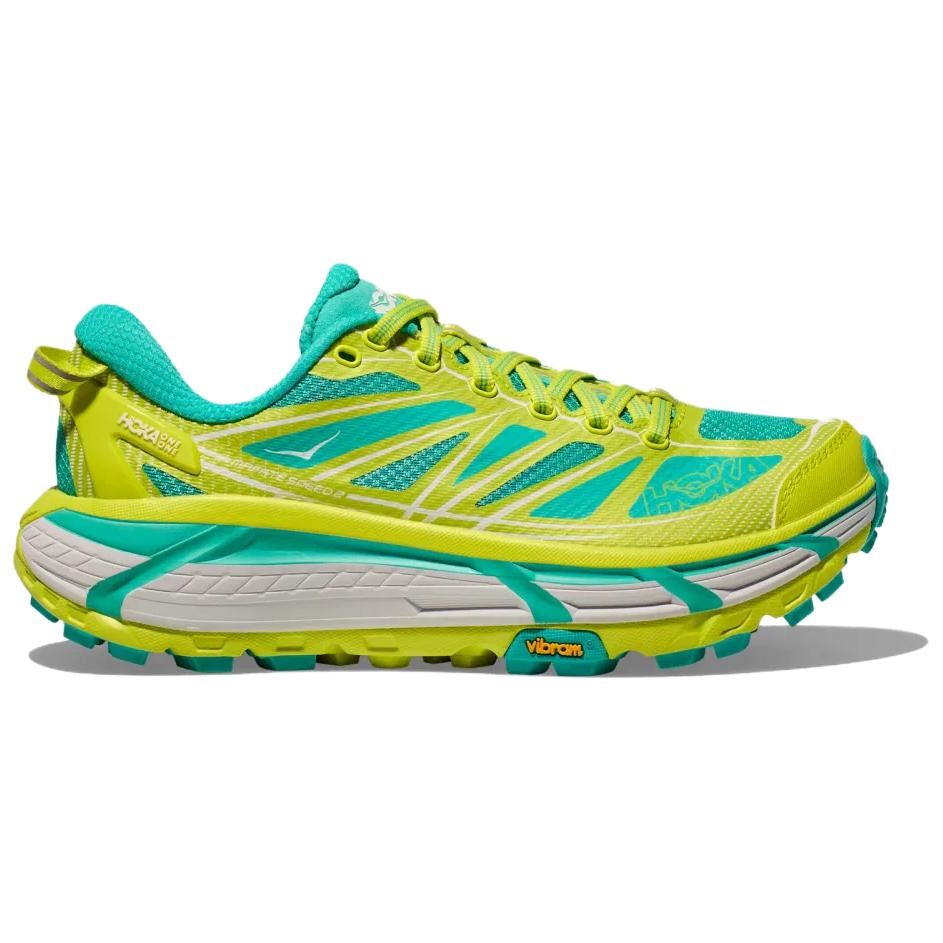 Кроссовки Mafate Speed 2 мужские с низким верхом зеленый Hoka One One — фото 2