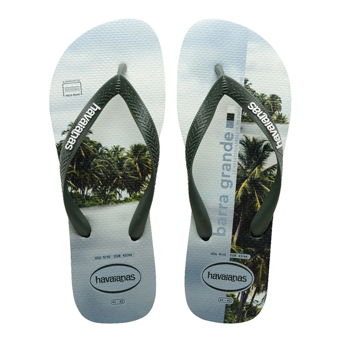 

Шлепанцы Мужские Hav Top Surfer I Оливковый Зеленый 456 Havaianas