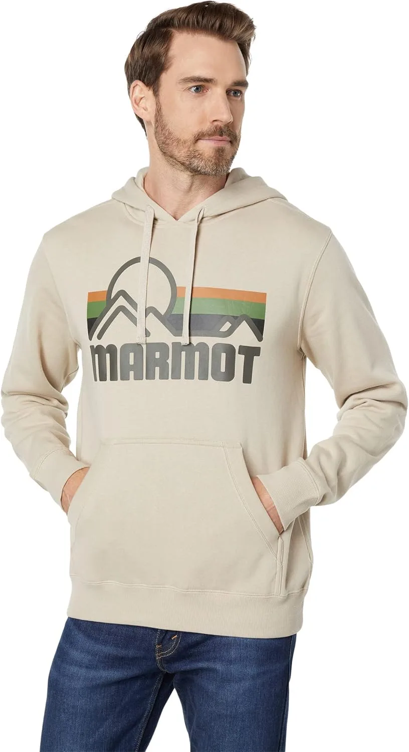 

MARMOT Men's Coastal Hoody — худи с принтом, джерси и карманом-кенгуру