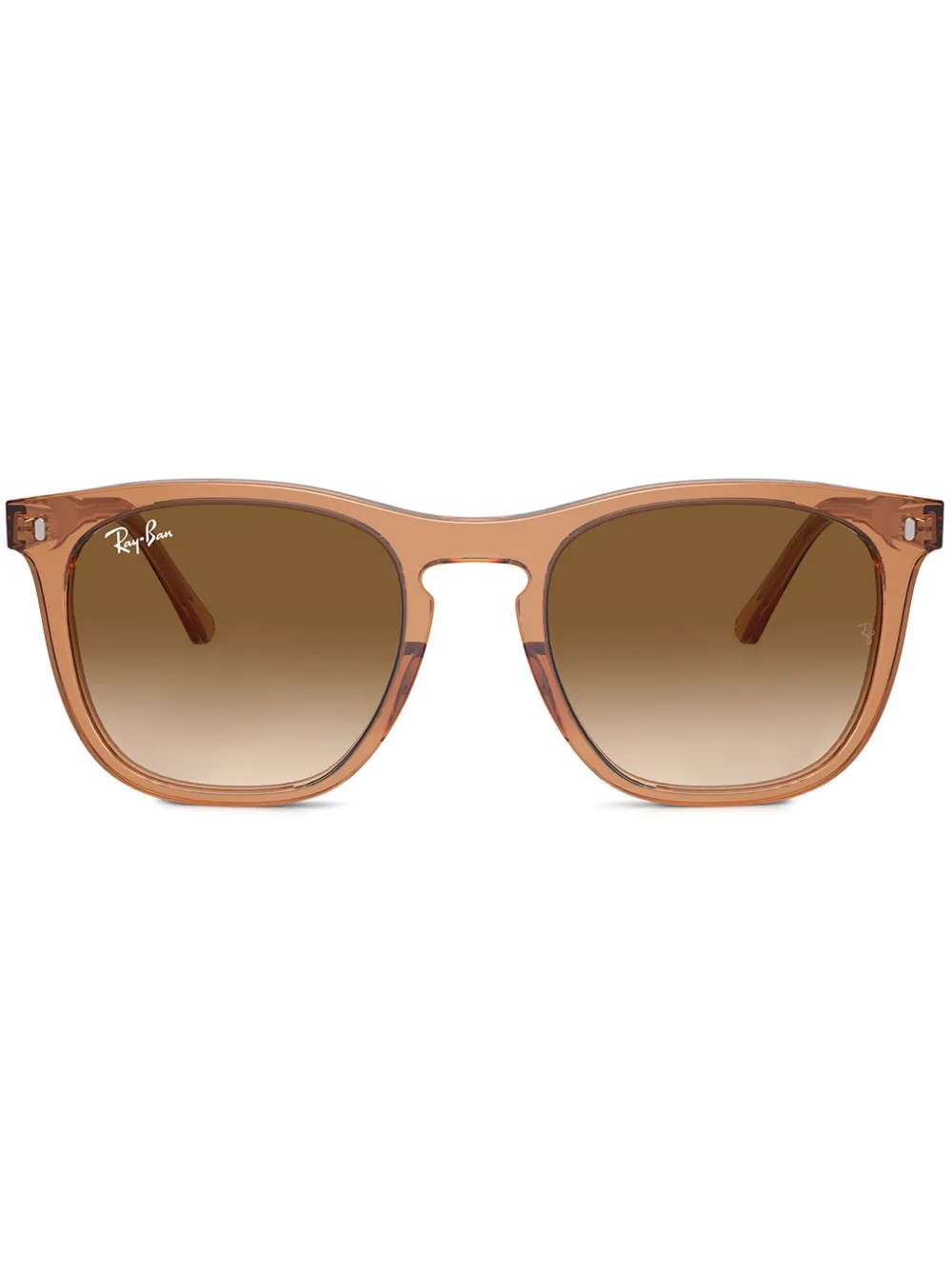 

Солнцезащитные очки в квадратной оправе Ray-Ban, коричневый