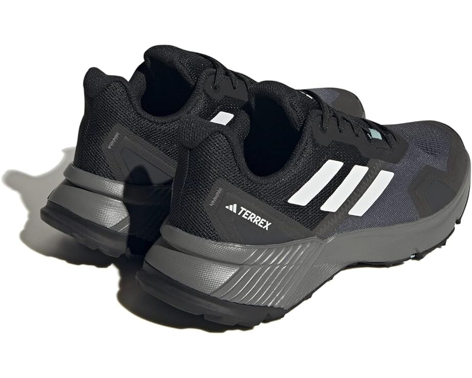 Кроссовки adidas Outdoor Terrex Soulstride, цвет Core Black/Crystal White/Grey Four — фото 4