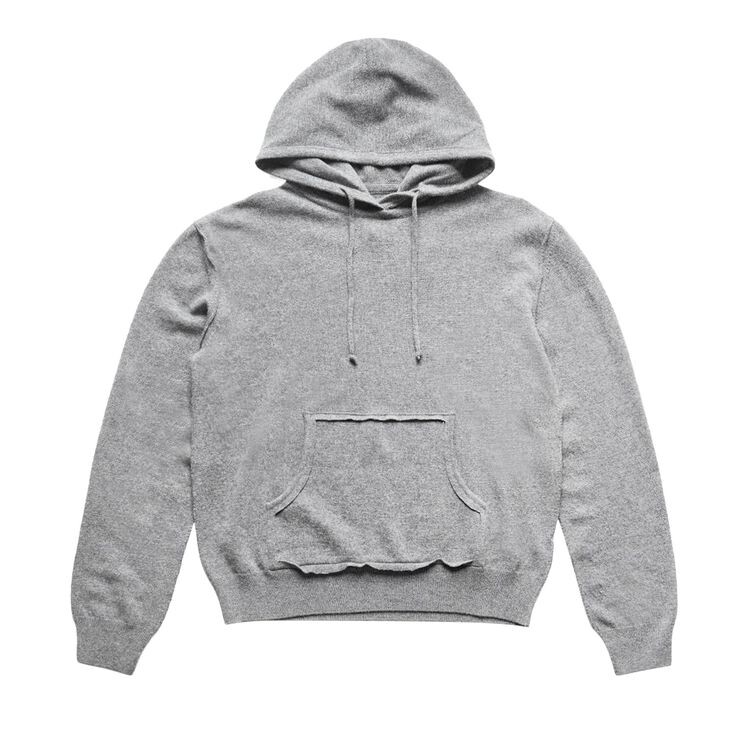 

Худи Maison Margiela Cashmere Blend Hoodie Medium Grey, серый