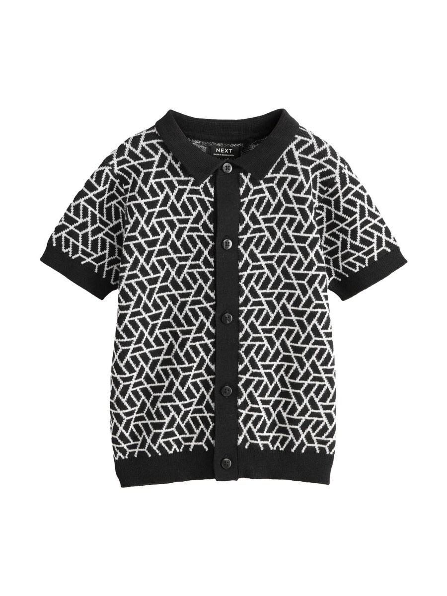 

Рубашка на пуговицах Next Regular fit Button Up Shirt, черный