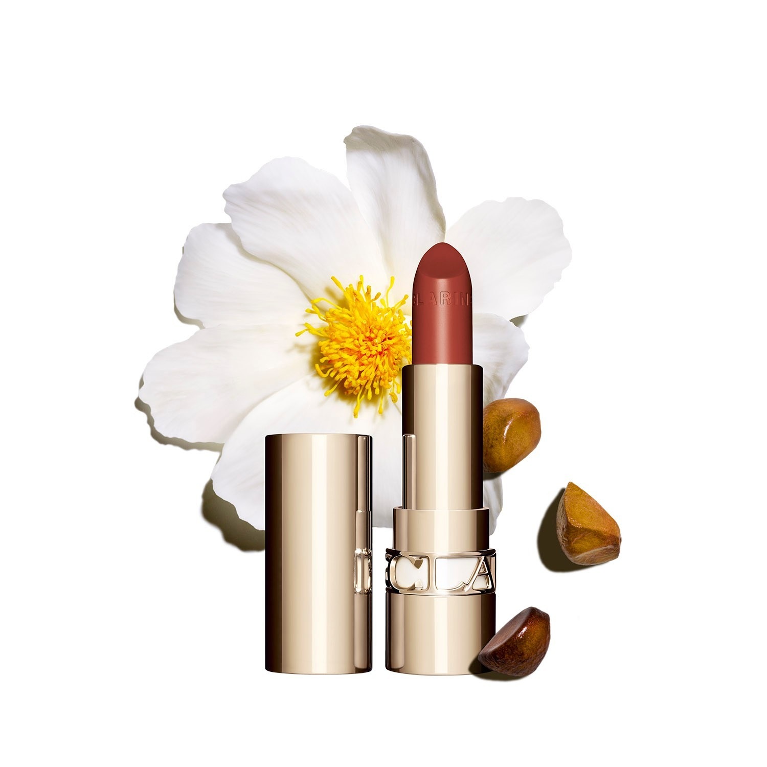 Губная помада joli rouge Clarins, 737 spicy cinnamon, вес 3.5 гр. — фото 2