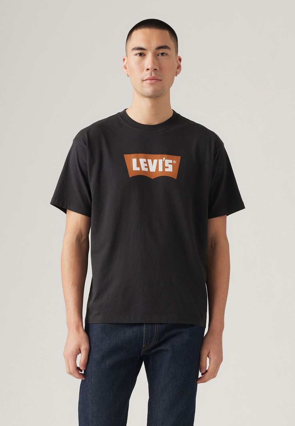 

Футболка с принтом VINTAGE GRAPHIC TEE Levi's, черный