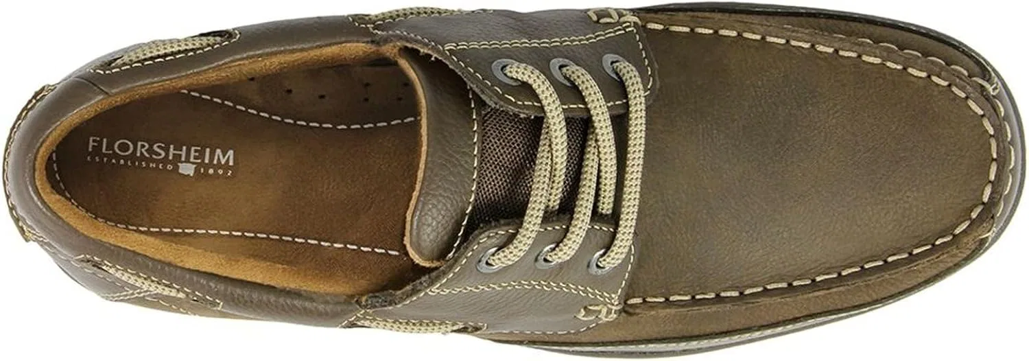 Florsheim Мужские туфли на шнуровке Pile Home, коричневые — фото 3