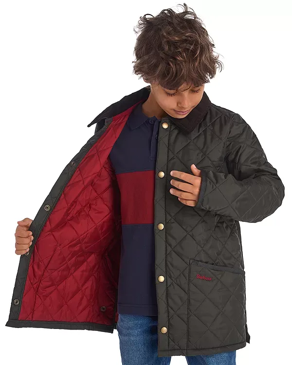 Стеганая куртка - для детей постарше Barbour, Navy — фото 4