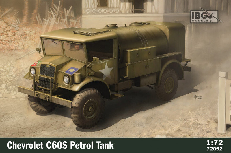 

Модельный комплект Chevrolet C60s Petro l Tank IBG Models