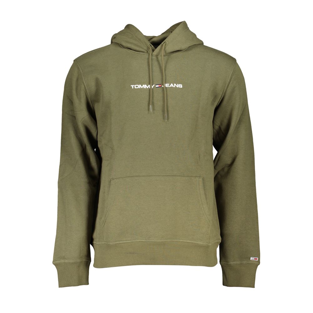 

Зеленый хлопковый мужской свитер Tommy Hilfiger