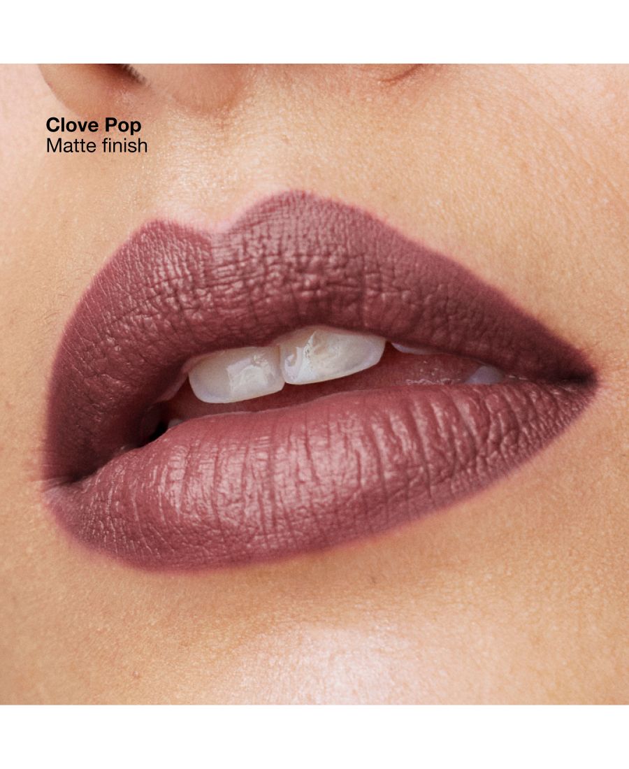 Помада Pop Longwear Matte Lipstick, 0,14 унции Clinique, цвет clove pop — фото 3