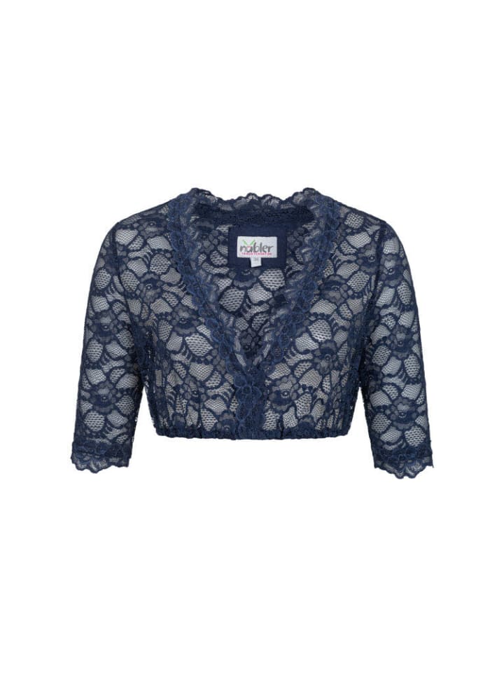 

Блузка Laura с рукавами 3/4 в темно-синем цвете Nübler