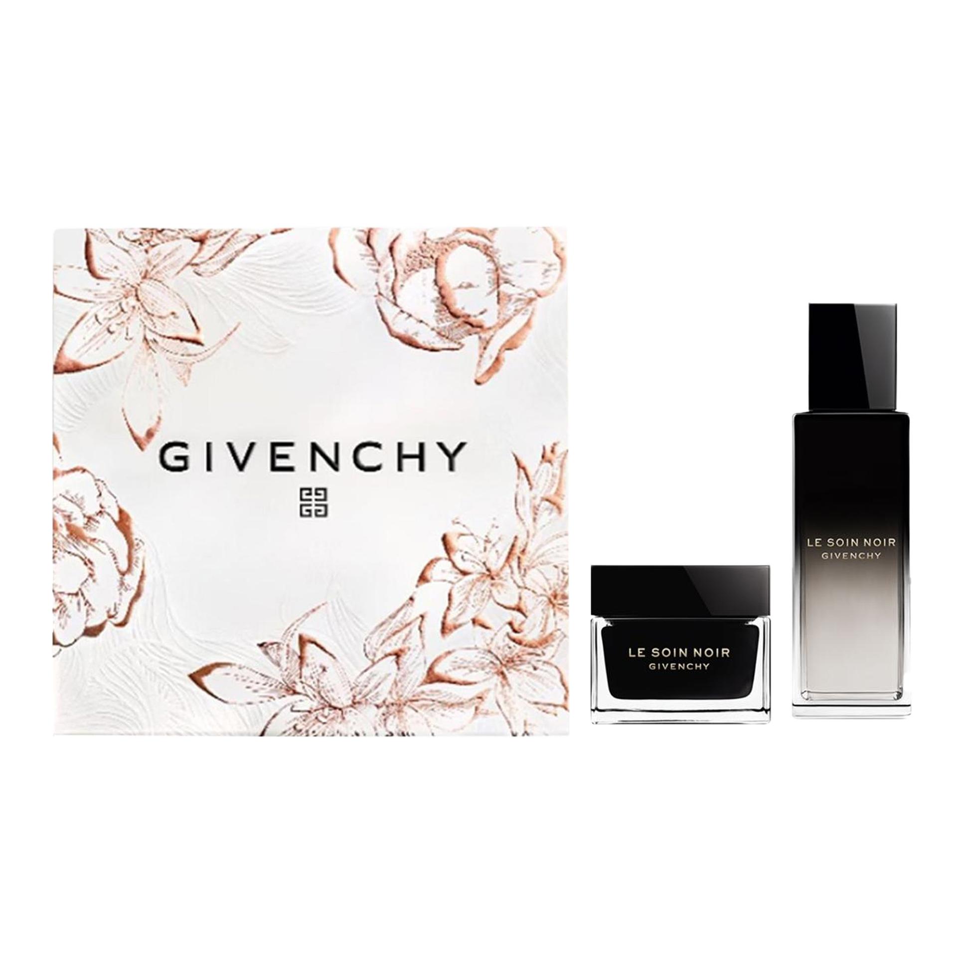 Givenchy Черная эссенция премиум крем сыворотка для лица вода уход за кожей набор успокаивающий и освежающий — фото 2