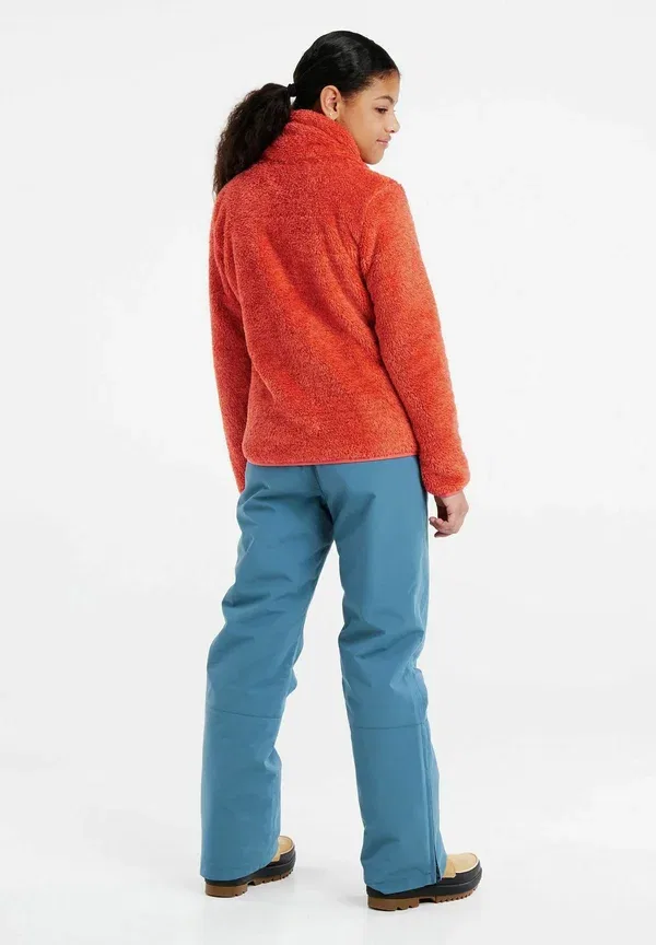 Куртка Protest Riri jr fleece jacket, тоска красный — фото 3