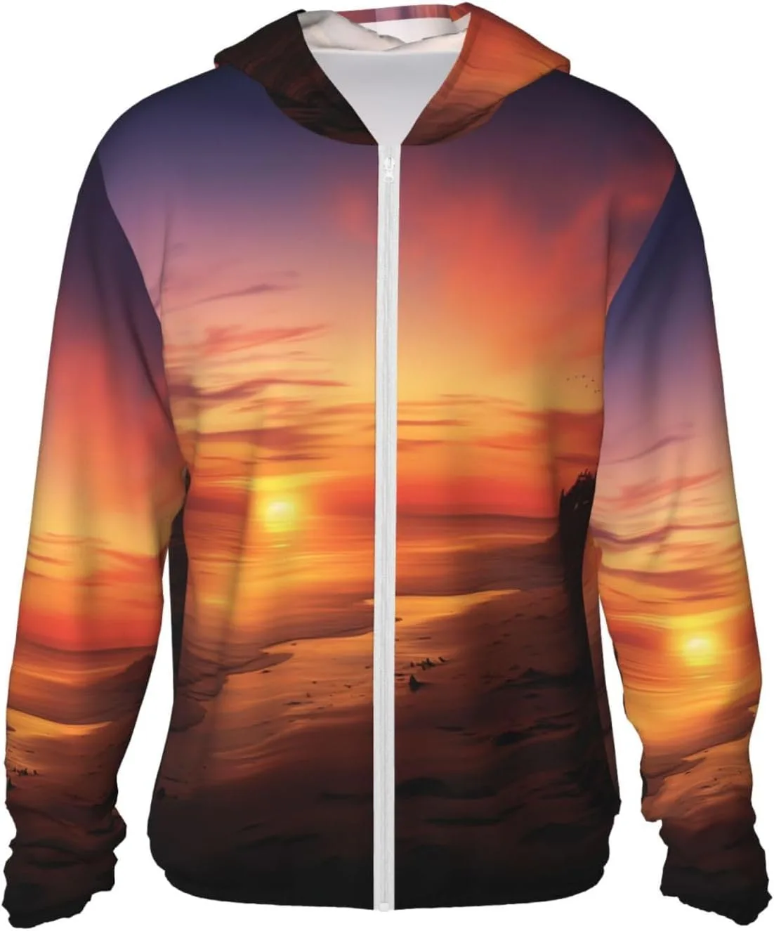 

Толстовка с защитой от солнца Dusk Full Zip UPF 50+ с длинным рукавом и карманом HJBNW