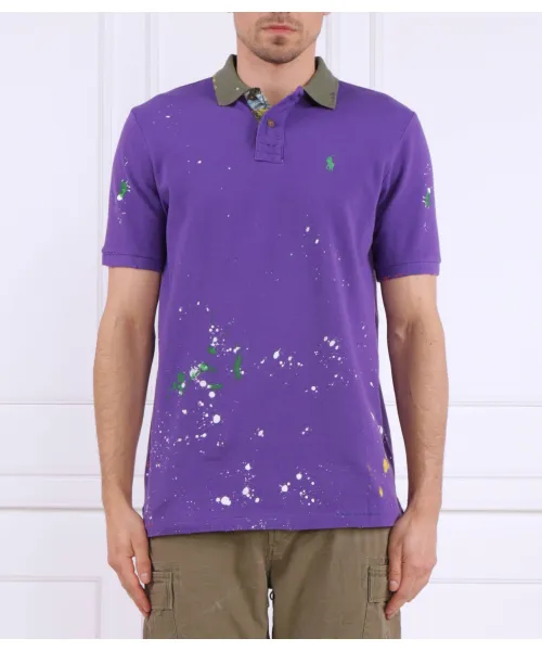 

Футболка поло Classic fit Polo Ralph Lauren, фиолетовый