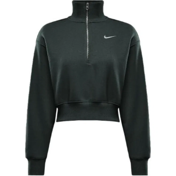 Свитшот женский зеленый с горлом Nike, Green