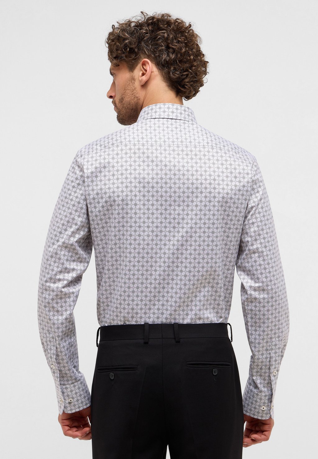 

Рубашка SLIM FIT Eterna, серый