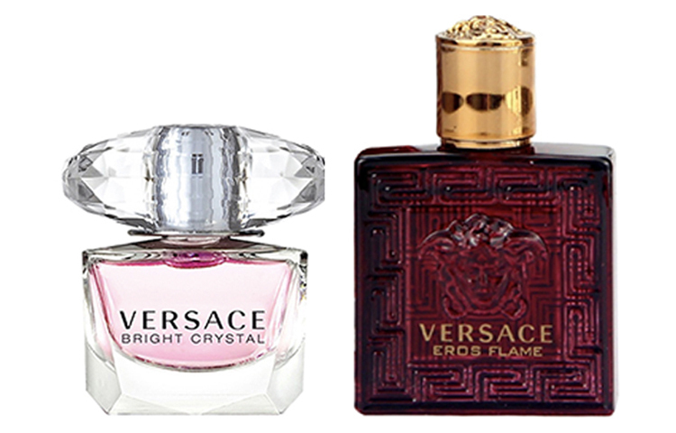 

Набор пробников парфюма Q Version Combination Eau De Parfum EDP и Eau De Toilette, 2 флакона VERSACE, brilliant love group