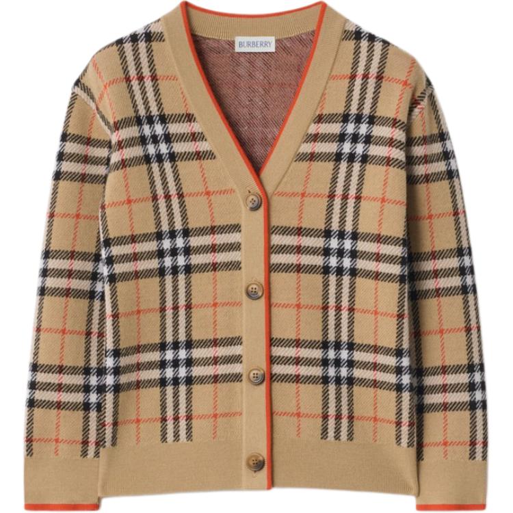 

Детский свитер Burberry, светло-коричневыйy бежевый