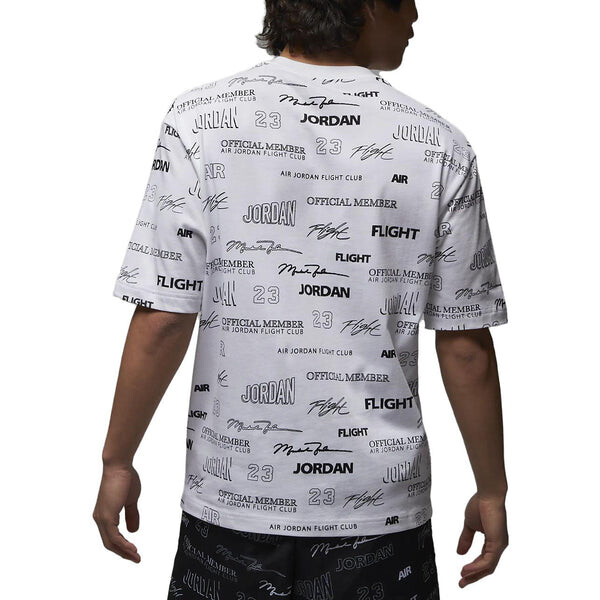 Футболка Air Jordan Full Flight MVP Short Sleeve T-Shirts 'White', белый — фото 2