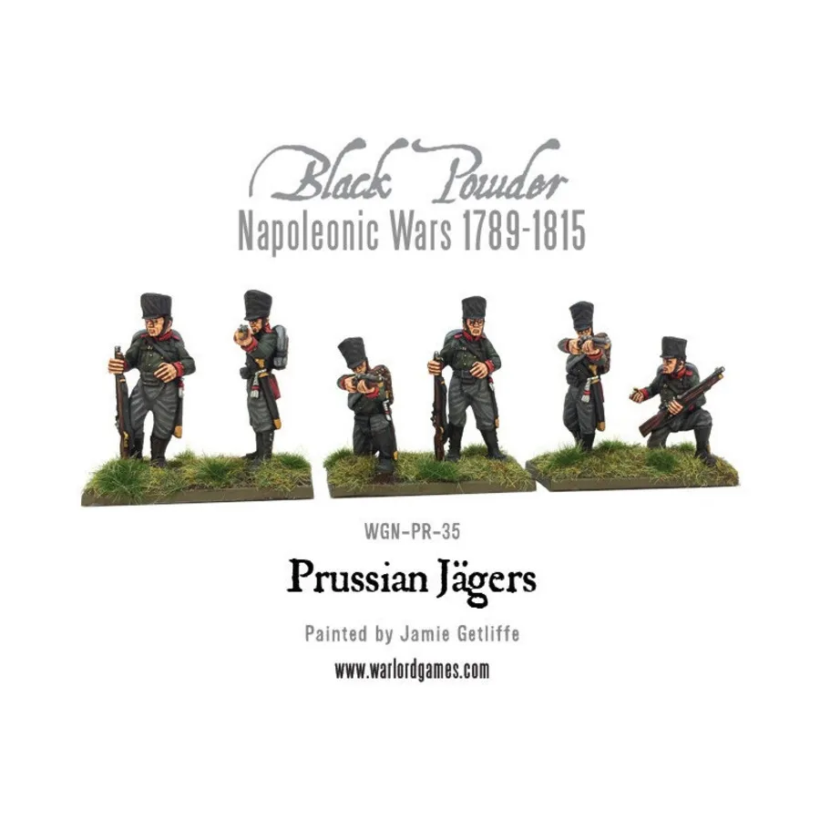 

Прусские егеря, Black Powder - Napoleonic Wars 1789-1815 - Prussian (28mm)