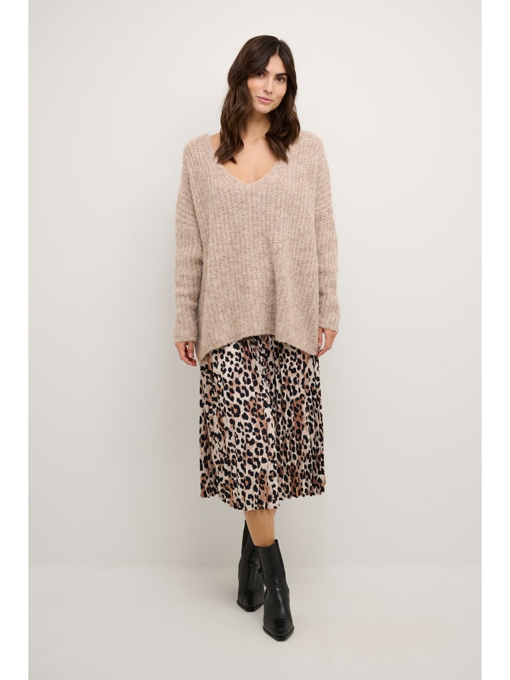 

CULTURE Вязаный свитер CUbrava Oversize в цвете Nomad Melange