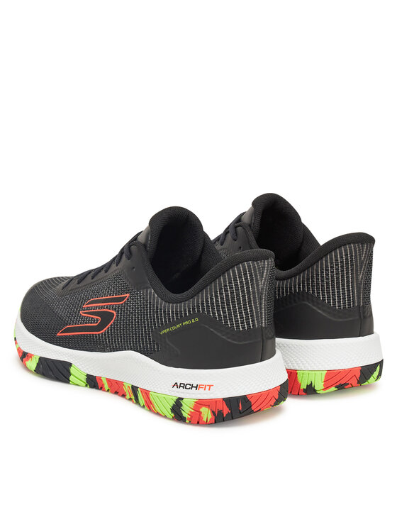Теннисные туфли Skechers Viper Court Pro 2.0- 246109/BKMT Skechers, черный — фото 3