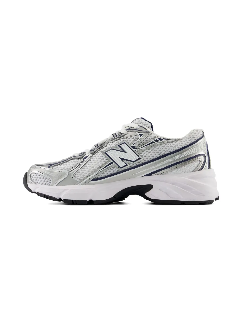 Кроссовки 740 на шнуровке New Balance Kids, белый — фото 3