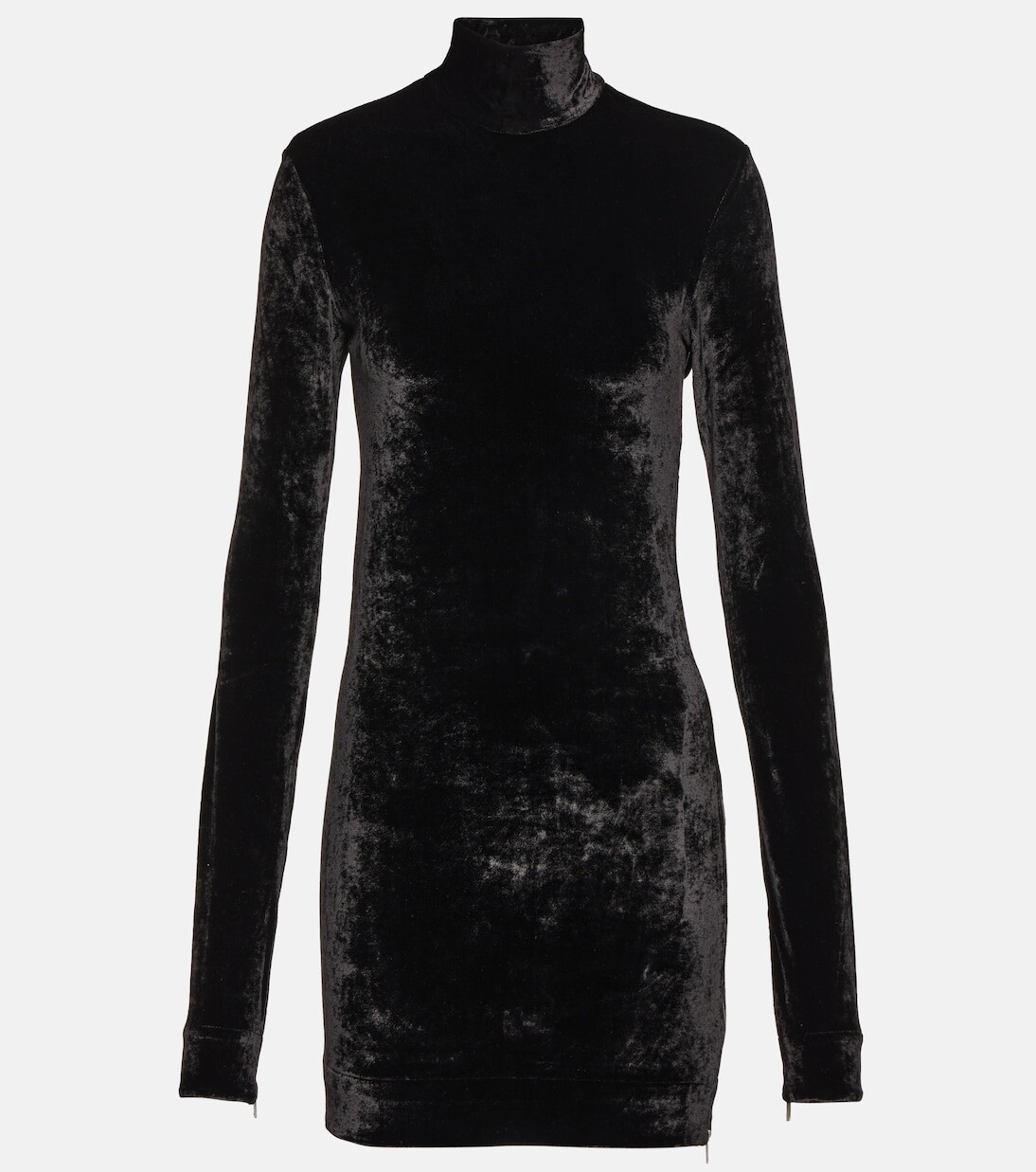 

Бархатный топ Jil Sander, черный