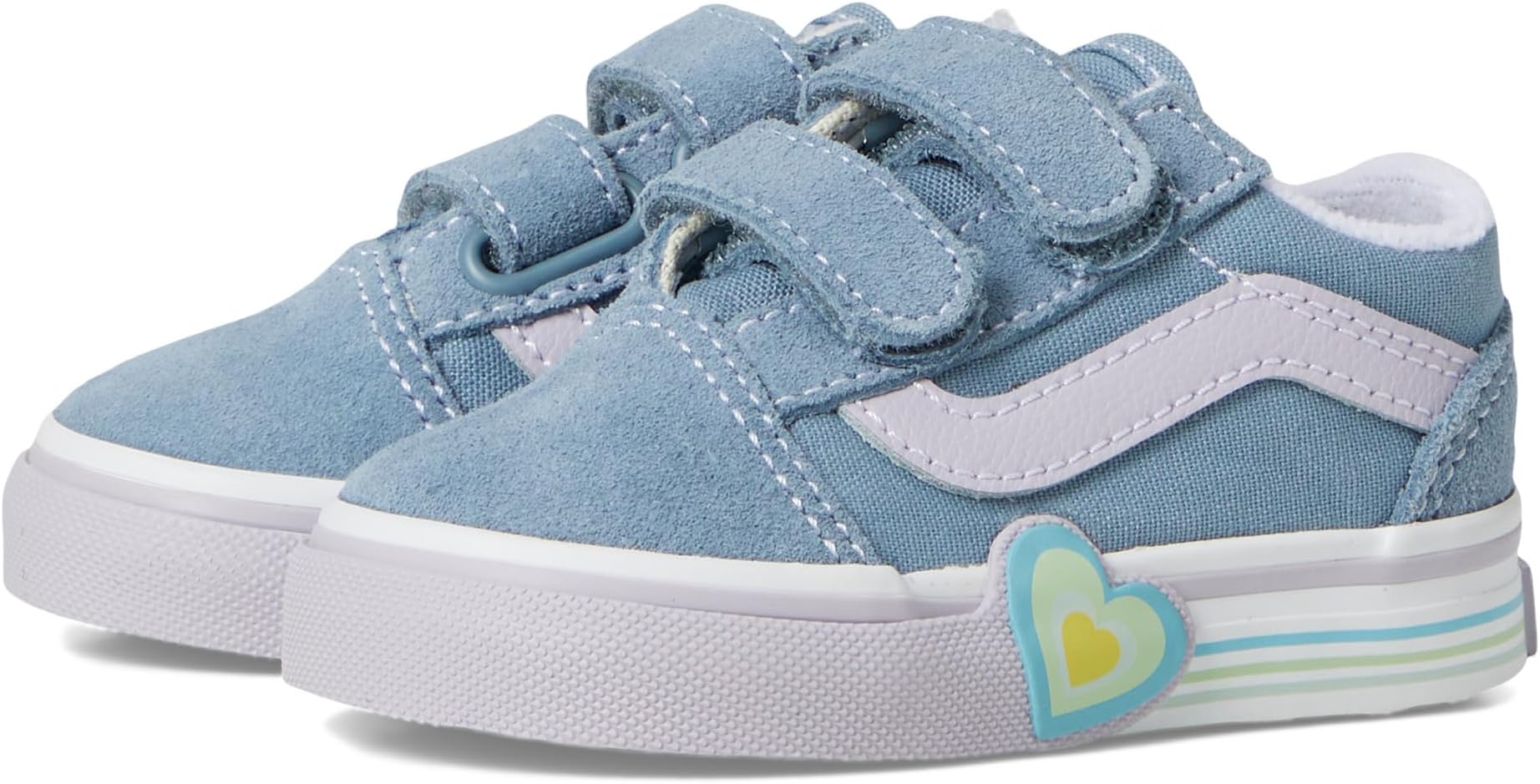 

Кроссовки Vans Kids Old Skool V Heart, Citadel