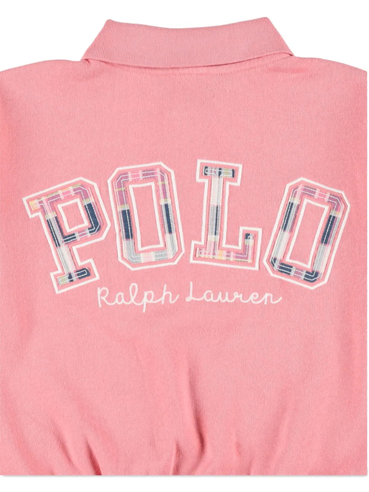 POLO RALPH LAUREN KIDS вышитая толстовка-поло, розовый — фото 2