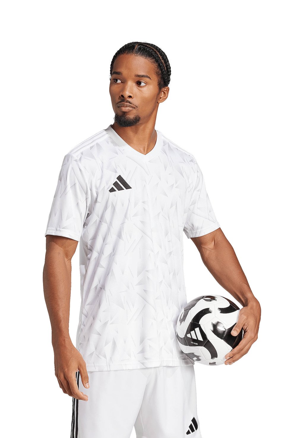 Футболка с принтом TEAM ICON 25 Adidas Performance, белый — фото 4