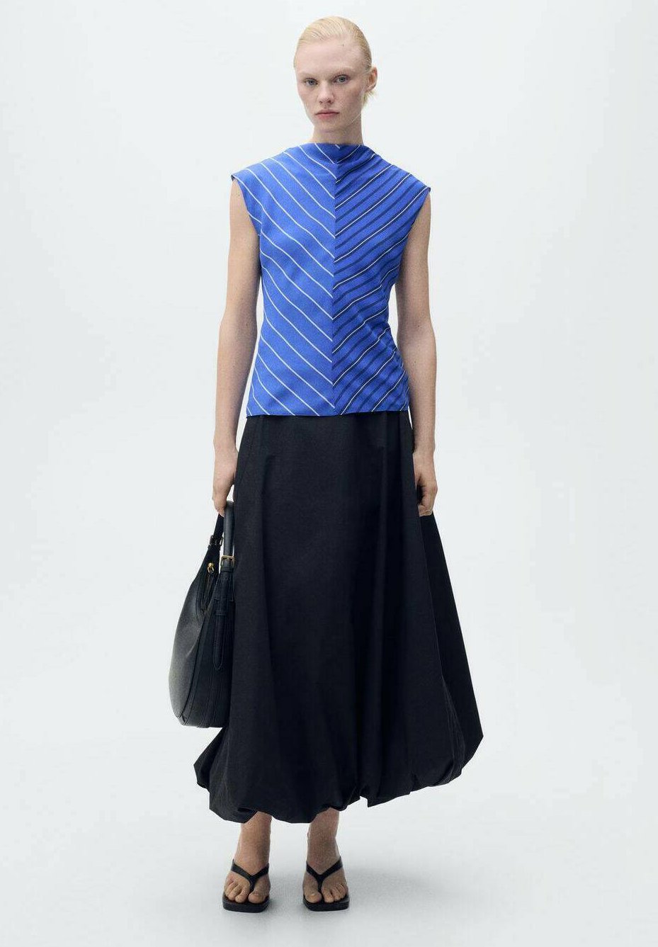 

Топ NOELI - Blouse Mango, темно-синий