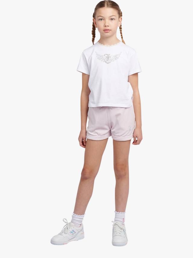Детская футболка Angel Juicy Couture, Bright White — фото 2