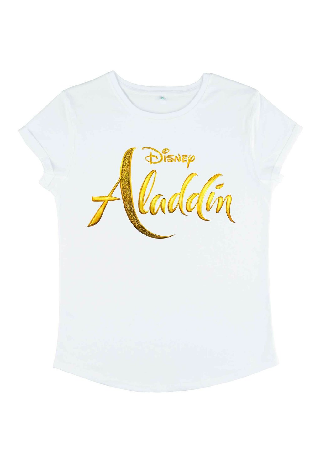 

Футболка с принтом DISNEY ALADDIN: LIVE ACTION ALADDIN LIVE ACTION LOGO Henry Tiger, белый