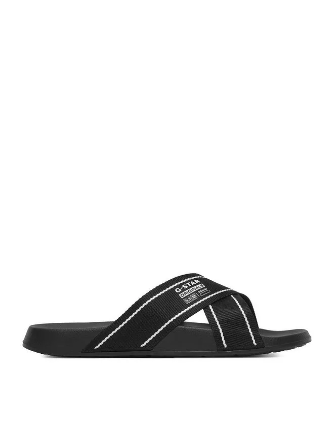 G-Star Raw CEO-SS26-3C042 черные мюли
