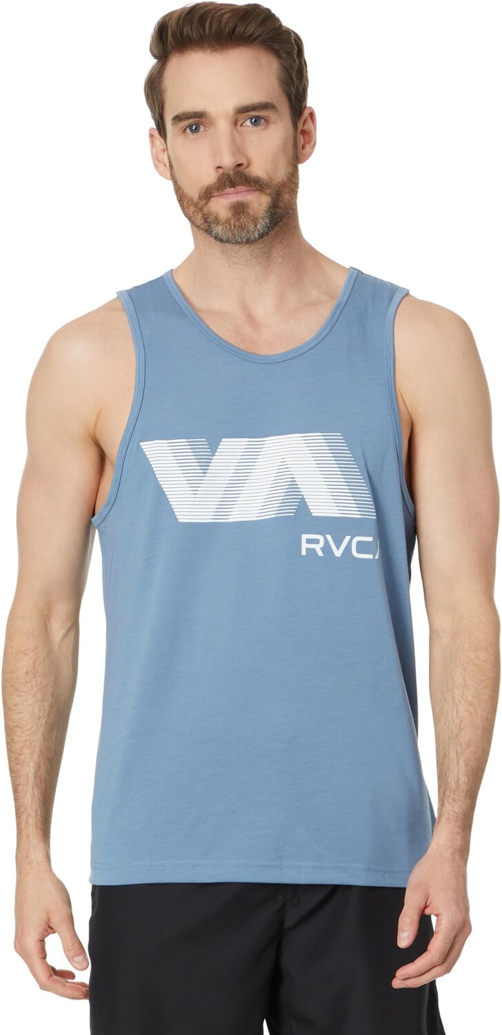 

Топ RVCA Va RVCA Blur Tank, цвет Blue Tack